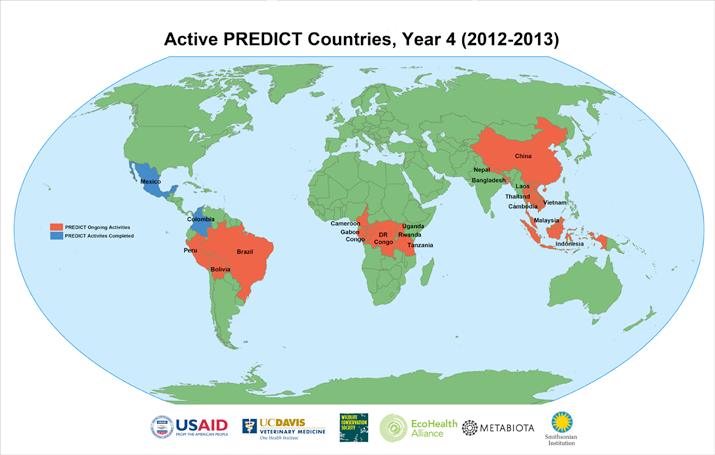 map: PREDICT year 4